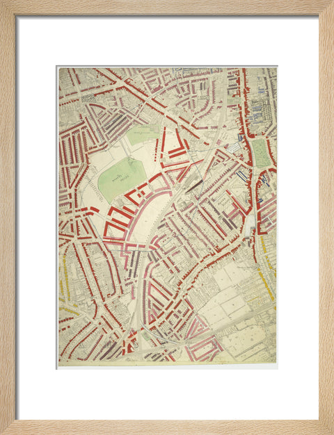 Descriptive map of London Poverty Section 56 1889