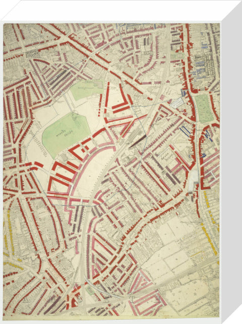 Descriptive map of London Poverty Section 56 1889