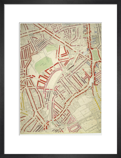 Descriptive map of London Poverty Section 56 1889