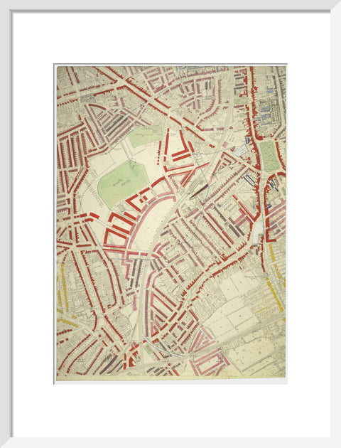Descriptive map of London Poverty Section 56 1889