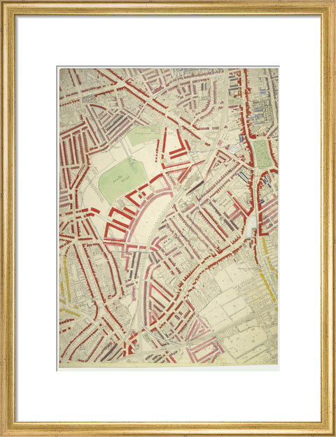 Descriptive map of London Poverty Section 56 1889
