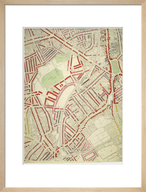 Descriptive map of London Poverty Section 56 1889