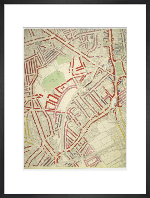 Descriptive map of London Poverty Section 56 1889