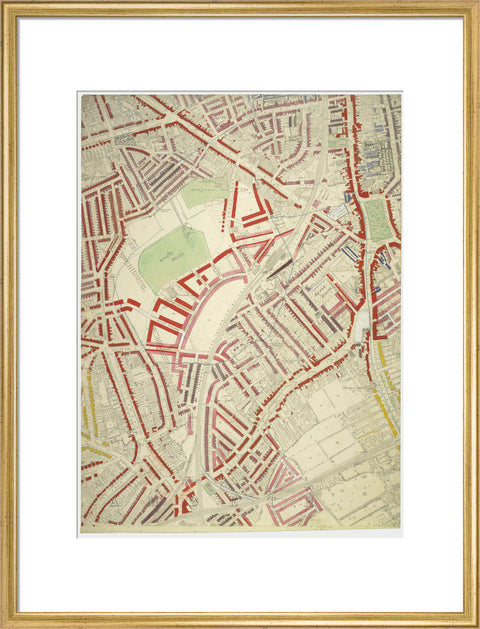Descriptive map of London Poverty Section 56 1889