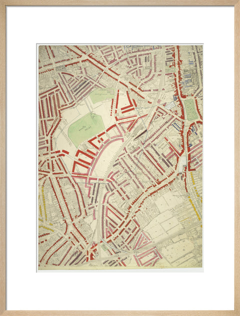 Descriptive map of London Poverty Section 56 1889