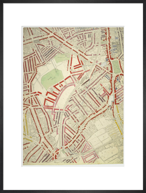 Descriptive map of London Poverty Section 56 1889