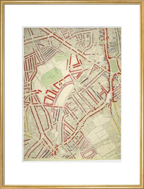 Descriptive map of London Poverty Section 56 1889