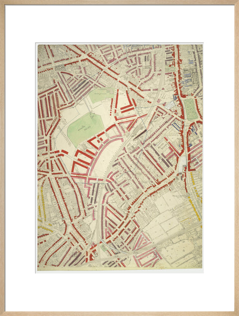 Descriptive map of London Poverty Section 56 1889