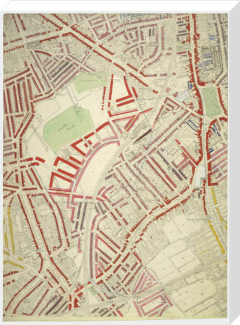 Descriptive map of London Poverty Section 56 1889