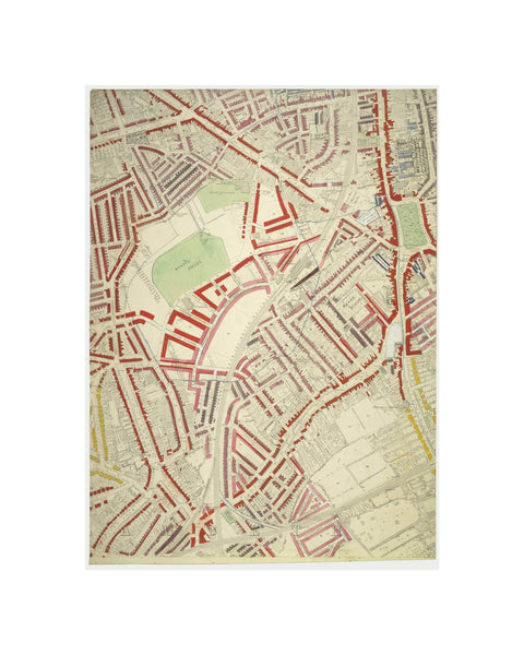 Descriptive map of London Poverty Section 56 1889
