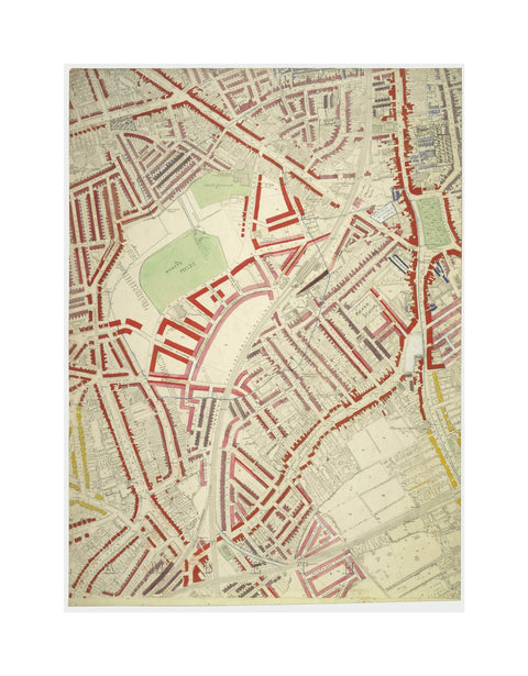 Descriptive map of London Poverty Section 56 1889