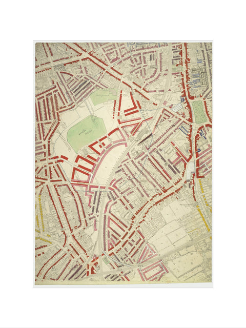 Descriptive map of London Poverty Section 56 1889