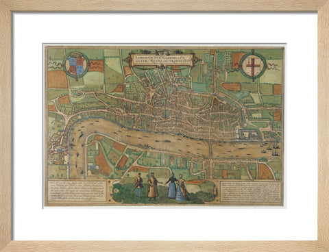 Londinum Feracissimi Angliae Regni Metropolis 1574