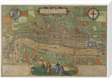 Londinum Feracissimi Angliae Regni Metropolis 1574