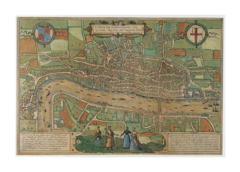 Londinum Feracissimi Angliae Regni Metropolis 1574