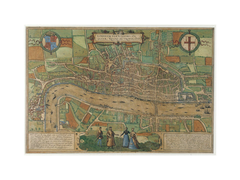Londinum Feracissimi Angliae Regni Metropolis 1574
