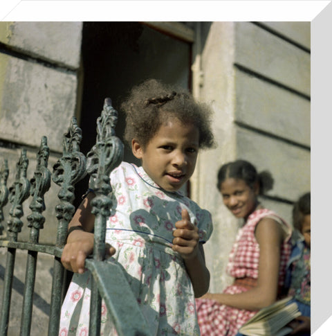 A young girl Notting Hill Gate 1960