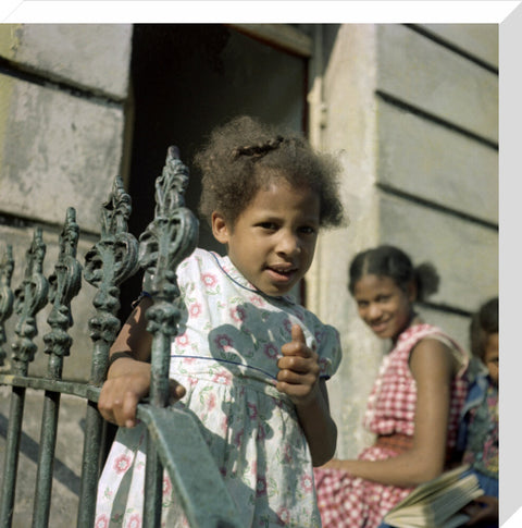 A young girl Notting Hill Gate 1960