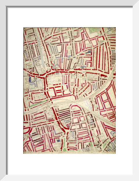 Descriptive map of London Poverty Section 58 1889