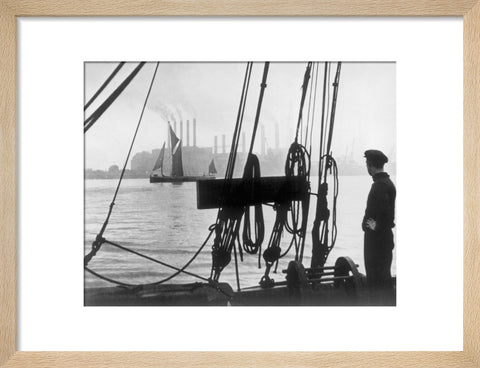 Working boats on The River Thames 1937