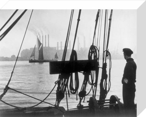 Working boats on The River Thames 1937