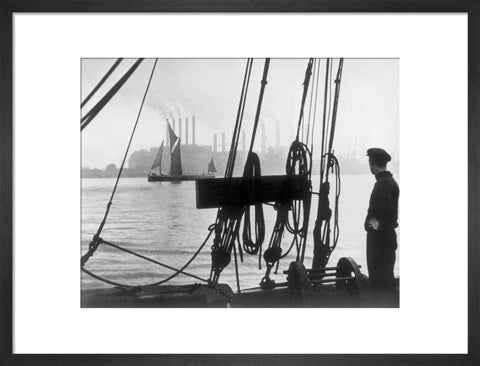 Working boats on The River Thames 1937