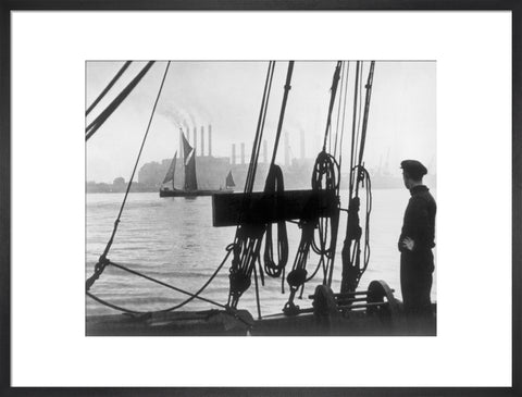 Working boats on The River Thames 1937
