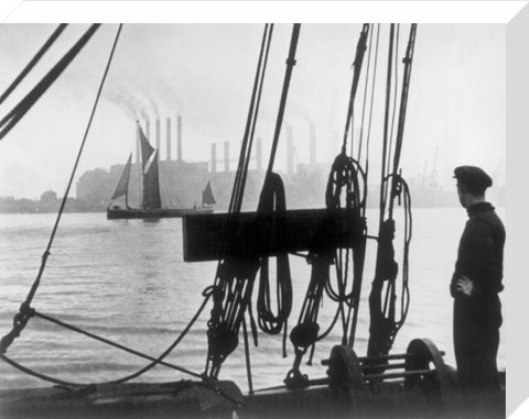 Working boats on The River Thames 1937