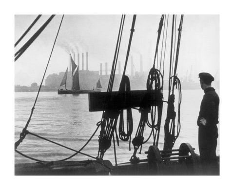 Working boats on The River Thames 1937