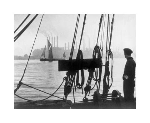 Working boats on The River Thames 1937