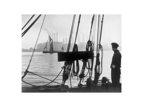 Working boats on The River Thames 1937