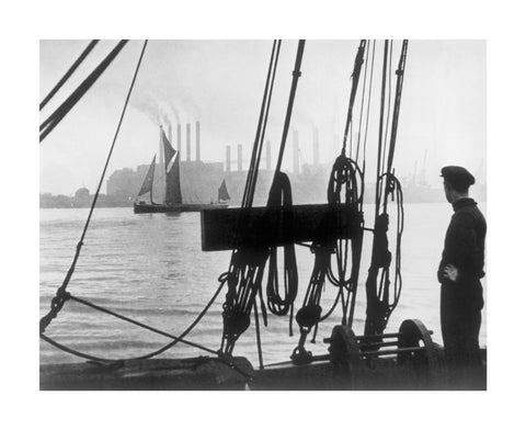 Working boats on The River Thames 1937