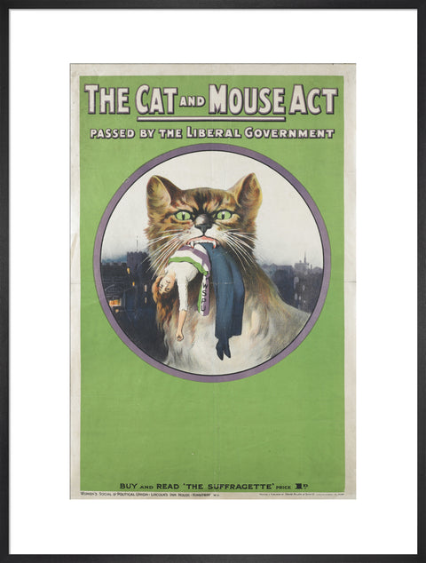 The cat and mouse act passed by liberal government' 1914