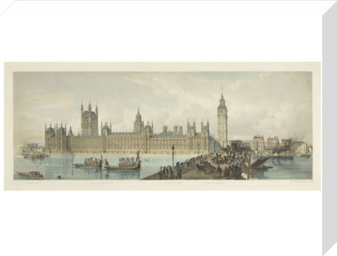 Panorama from Westminster Bridge 1850-1859