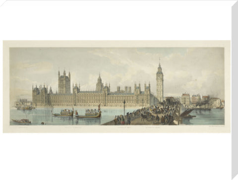 Panorama from Westminster Bridge 1850-1859