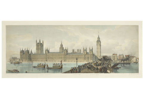 Panorama from Westminster Bridge 1850-1859