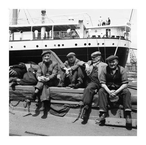 Dockers taking a break c.1960