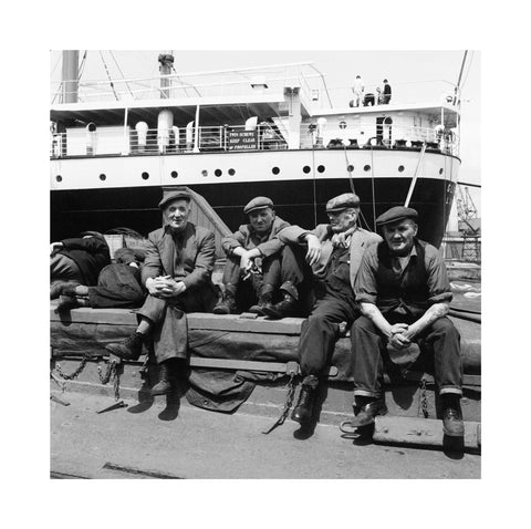 Dockers taking a break c.1960