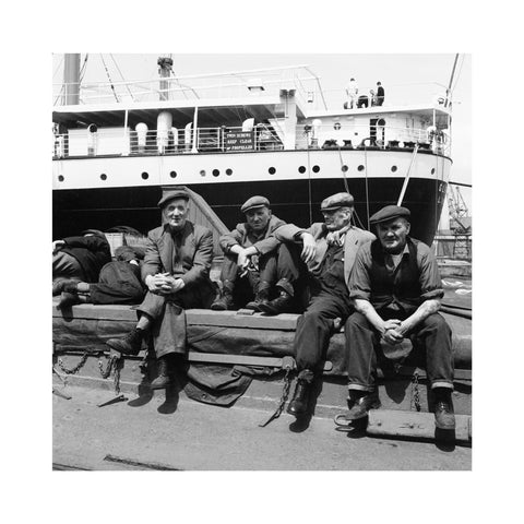 Dockers taking a break c.1960