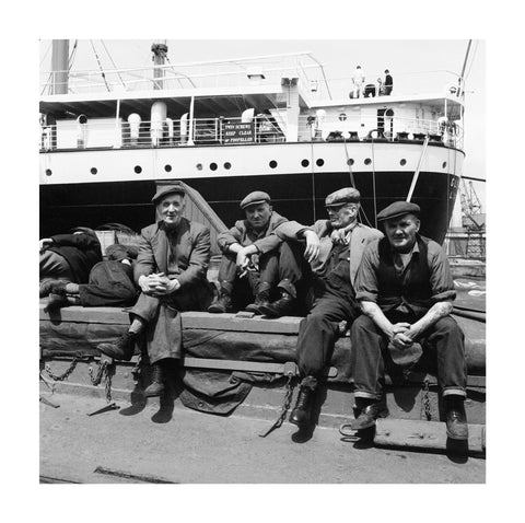 Dockers taking a break c.1960