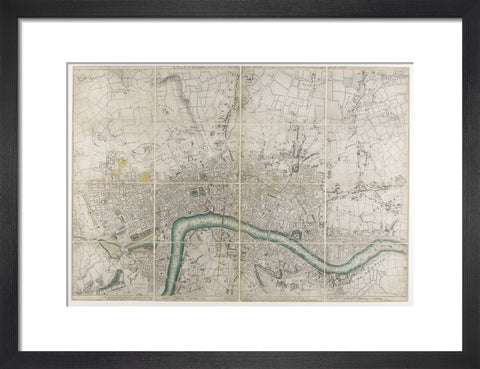 A plan of London with all the new streets 1766