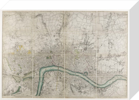 A plan of London with all the new streets 1766