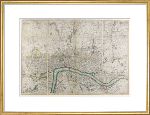 A plan of London with all the new streets 1766