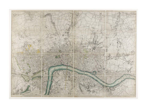 A plan of London with all the new streets 1766