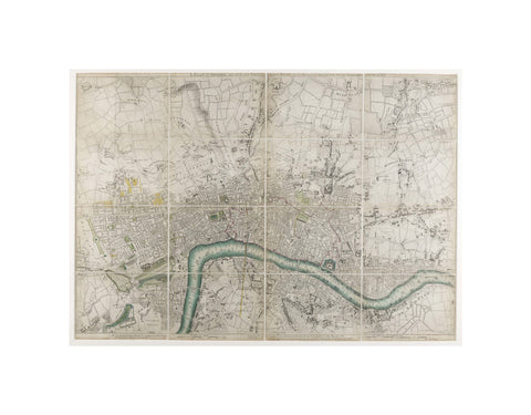 A plan of London with all the new streets 1766