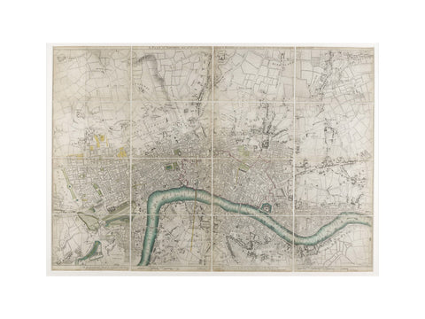 A plan of London with all the new streets 1766