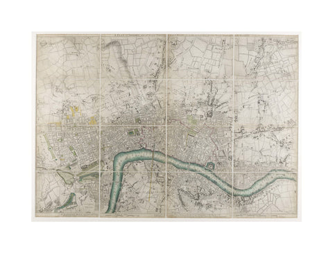 A plan of London with all the new streets 1766