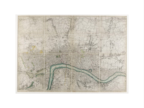 A plan of London with all the new streets 1766