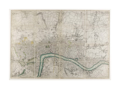 A plan of London with all the new streets 1766