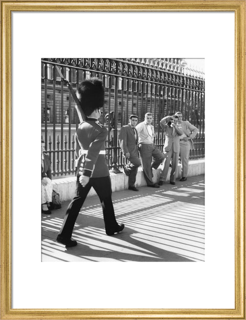 The Changing of the Guard at Buckingham Palace c. 1955